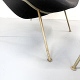 Oyster Lounge Chair + Ottoman by Pierre Paulin