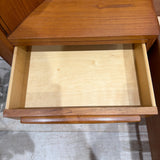 Danish Teak Queen Platform Bed by Bernhard Pedersen & Son