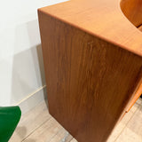 Danish Teak Queen Platform Bed by Bernhard Pedersen & Son