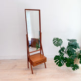 Arne Vodder for Pedersen & Hansen Teak Mirror
