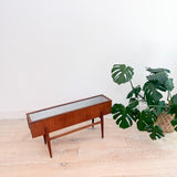 Danish Teak Planter w/ Sculpted Legs