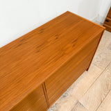 Danish Teak Low 6 Drawer Dresser