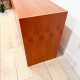 Danish Teak Low 6 Drawer Dresser