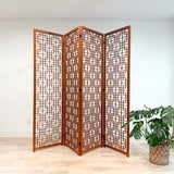 Extra Tall Teak Room Divider