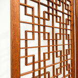 Extra Tall Teak Room Divider