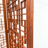 Extra Tall Teak Room Divider