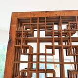 Extra Tall Teak Room Divider