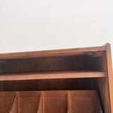 Lane Walnut Record Storage Cabinet