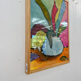 Out on a Leaf Original painting LG7 Framed