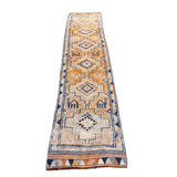 Blue/Or. Runner - 2'6x11'7