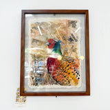 Framed Pheasant Watercolor