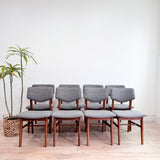 Set of 8 Gunlocke Dining Chairs