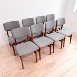 Set of 8 Gunlocke Dining Chairs