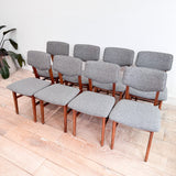 Set of 8 Gunlocke Dining Chairs