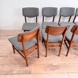 Set of 8 Gunlocke Dining Chairs