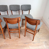 Set of 8 Gunlocke Dining Chairs