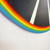Moon Clock Hex Painting 23 in.