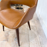Rare Arthur Umanoff Chair - New Leather