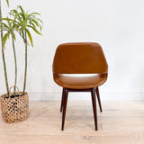 Rare Arthur Umanoff Chair - New Leather