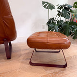 Percival Lafer Earth Chair + Ottoman - New Leather