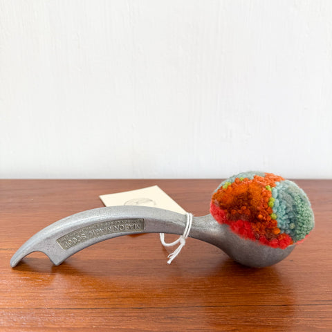 Vintage Arch Scoop Puff | Green + Orange