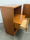 Pair of Teak Nightstands
