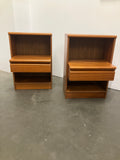 Pair of Teak Nightstands