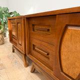 Pair of Walnut Nightstands by Young