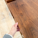 Pair of Walnut Nightstands by Young