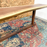 Walnut Nakashima Bench