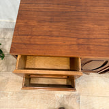 Pair of Walnut Nightstands by Young