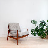 Mid Century Kofod Larsen Lounge Chair