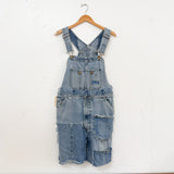 Vintage Denim Cut Off Overalls