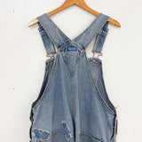 Vintage Denim Cut Off Overalls