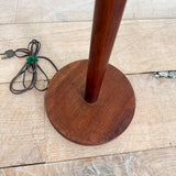 Mid Century Teak Floor Lamp
