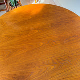 Hans Olsen Teak Roundette Dining Table + Chairs