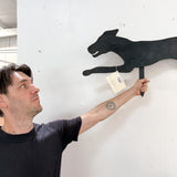 Large Folk Art Dog