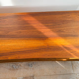 Long Low Walnut Credenza by Young