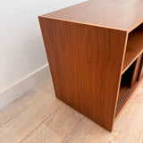 Teak Flip Top Media Console