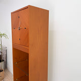 Vintage Teak Floor Clock