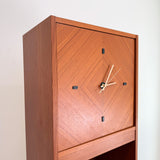 Vintage Teak Floor Clock