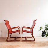 Pair of Thonet Lounge Chairs