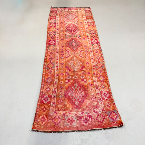 Turkish Runner Orange/Light Purple 2'9x8'2