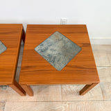 Pair of Gangso Mobler Teak End Tables