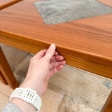 Pair of Gangso Mobler Teak End Tables