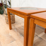 Pair of Gangso Mobler Teak End Tables