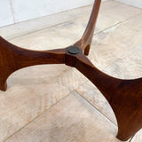 Pair of Petite Lane Sculpted End Tables