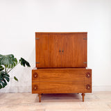 American of Martinsville Highboy Dresser