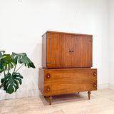 American of Martinsville Highboy Dresser