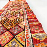 Turkish Runner - Red/Orange/Yellow 2'10x9'5